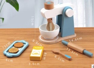 Fantásticos brinquedos de madeira para cozinha (a partir de 3 anos)