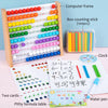 Montessori Children Abacus - Learning Stand Wooden Toy