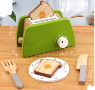 Fantásticos brinquedos de madeira para cozinha (a partir de 3 anos)