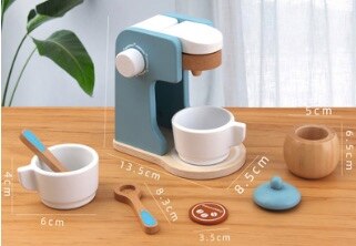 Fantásticos brinquedos de madeira para cozinha (a partir de 3 anos)