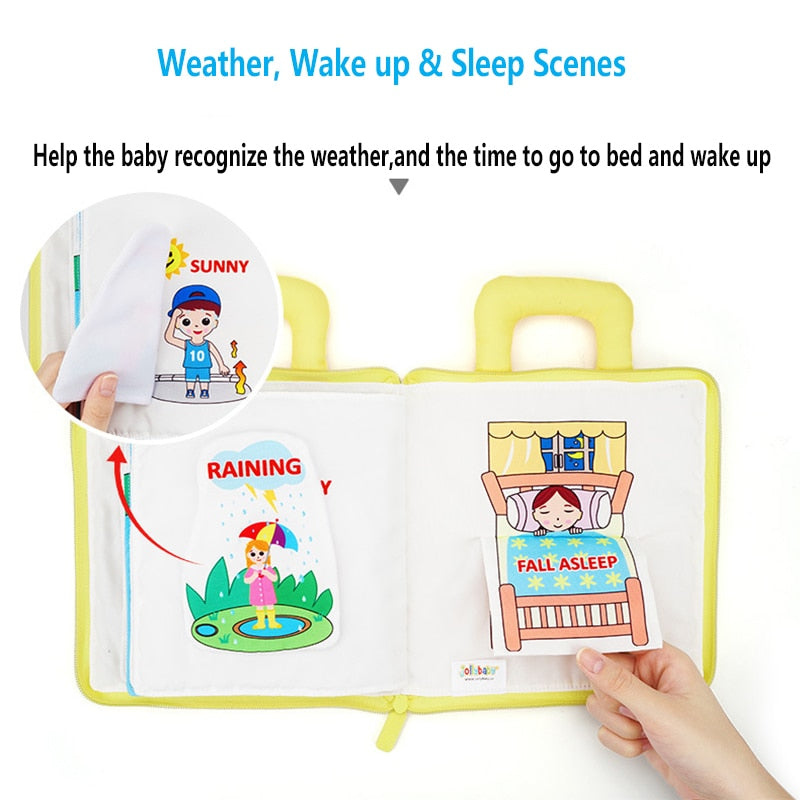 Cloth Educational Book