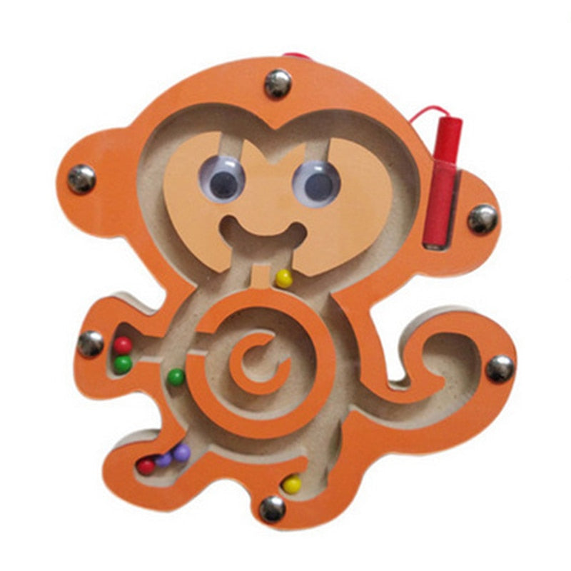Laberinto de Madera Montessori (de 6 a 24 meses)