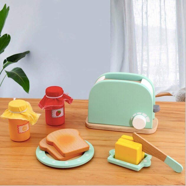 Fantásticos brinquedos de madeira para cozinha (a partir de 3 anos)