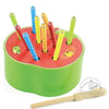 Tablero de madera educativo Montessori (matemáticas, juego de mesa de pesca, coordinación de manos/cerebro) de 3 a 5 años o más