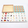 Juego de madera Montessori Memory Match