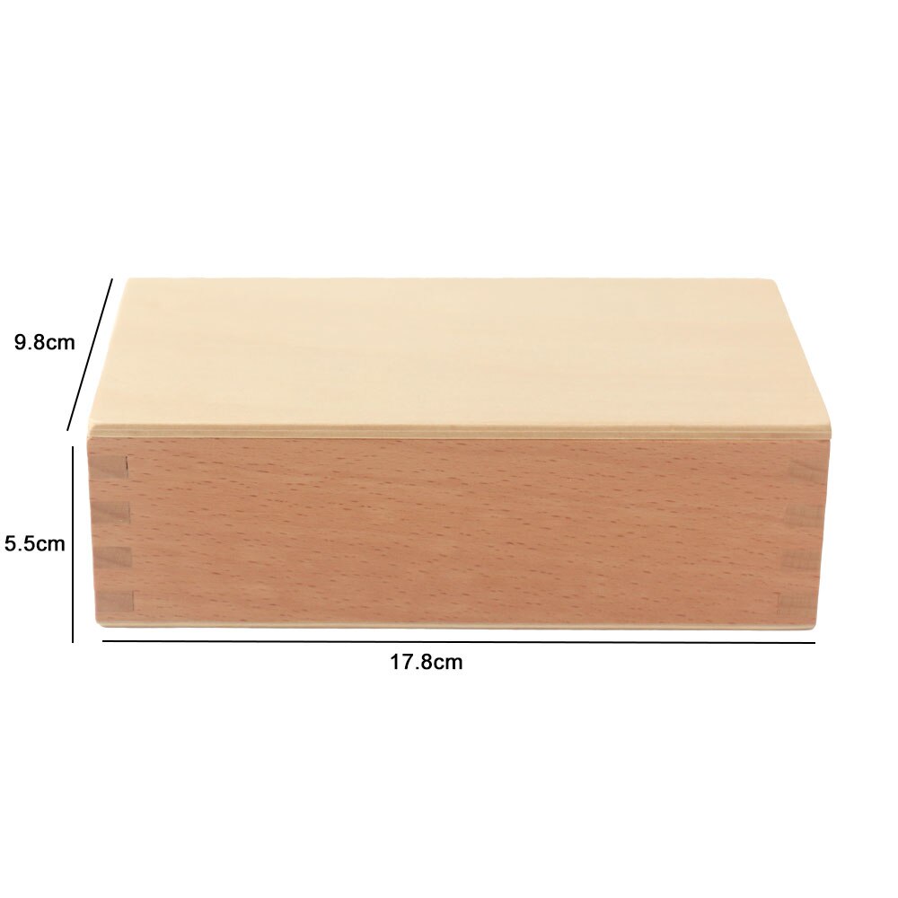 Tablero de madera a juego con números Montessori