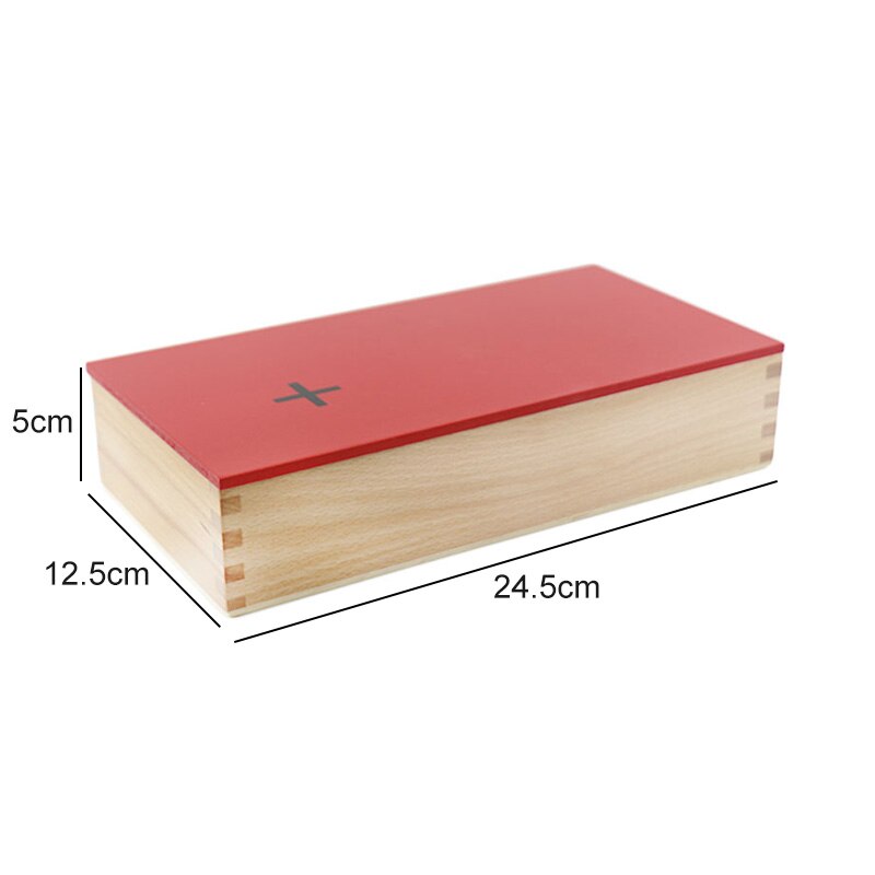 Caja de Matemáticas de Madera Montessori (Preescolar)