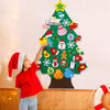 Árbol de Navidad de fieltro