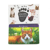 Juego de memoria Montessori: Tarjetas flash Huellas de animales