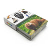 Juego de memoria Montessori: Tarjetas flash Huellas de animales