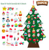 Árbol de Navidad de fieltro