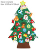 Felt Christmas Tree with 32 pieces