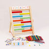 Soporte de aprendizaje de ábaco de madera multifunción Montessori