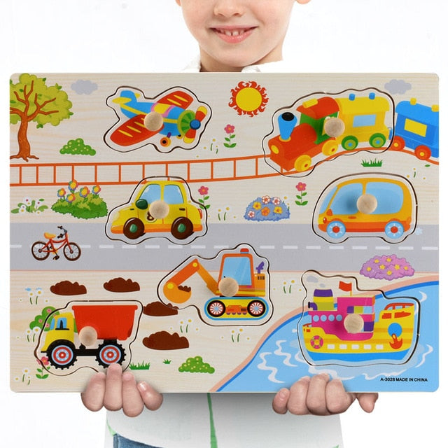 Montessori Wooden Puzzles