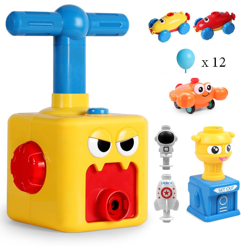 New Power Balloon Car Toy Montessori Education Experiment