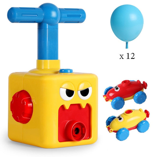 New Power Balloon Car Toy Montessori Education Experiment