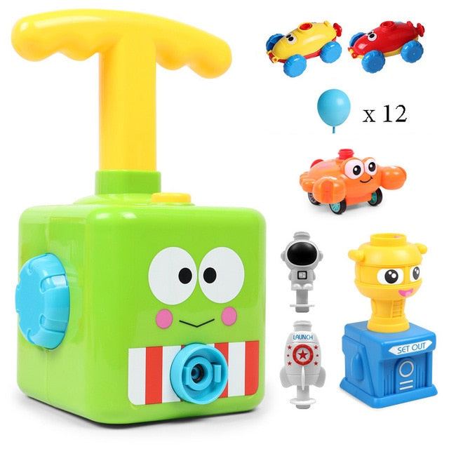 New Power Balloon Car Toy Montessori Education Experiment