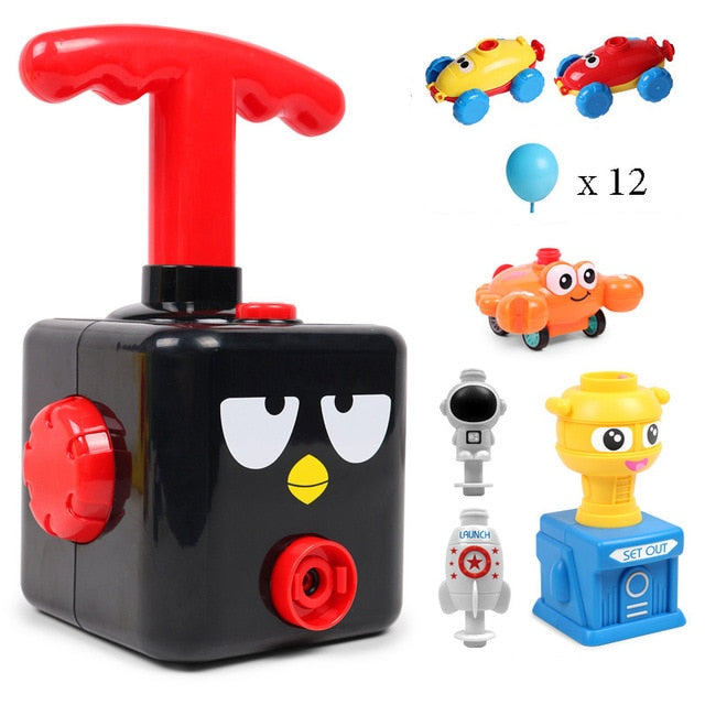 New Power Balloon Car Toy Montessori Education Experiment