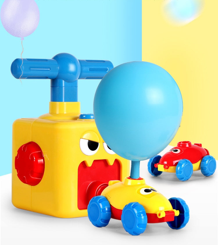 New Power Balloon Car Toy Montessori Education Experiment